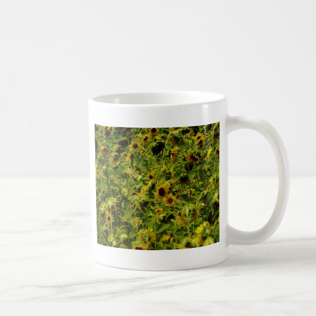 Taza De Café Campo de girasol (Derecha)