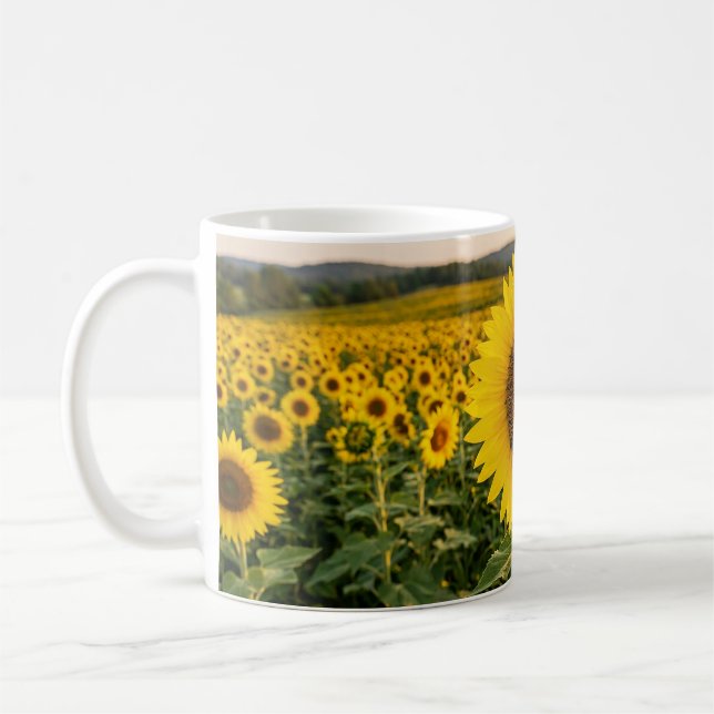 Taza De Café Campo de girasoles (Izquierda)