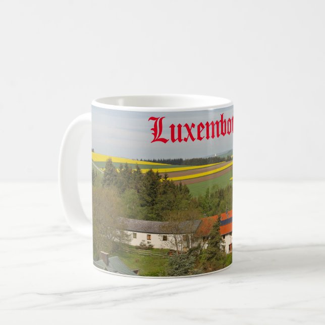 Taza De Café Campo de Luxemburgo (Anverso izquierdo)