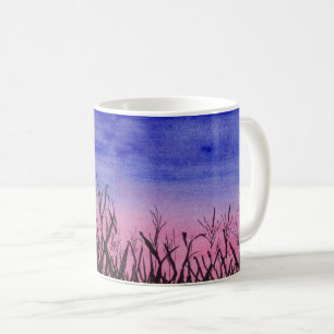 Taza De Café Campo de maíz Twilight