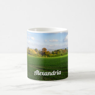 Taza De Café Campo de otoño inglés - Personalizado
