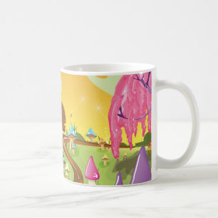 Taza De Café Campo personalizado de hongos