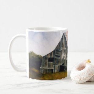 Taza De Café Campo rural Road Mug campo rural de pouch de corre