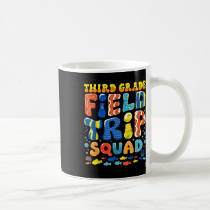 Taza De Café Campo Trip Squad Acuario de Pescado 3er grado Prof