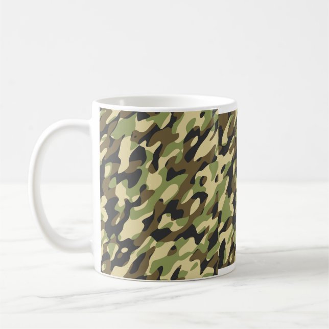 Taza De Café Camuflaje (Izquierda)