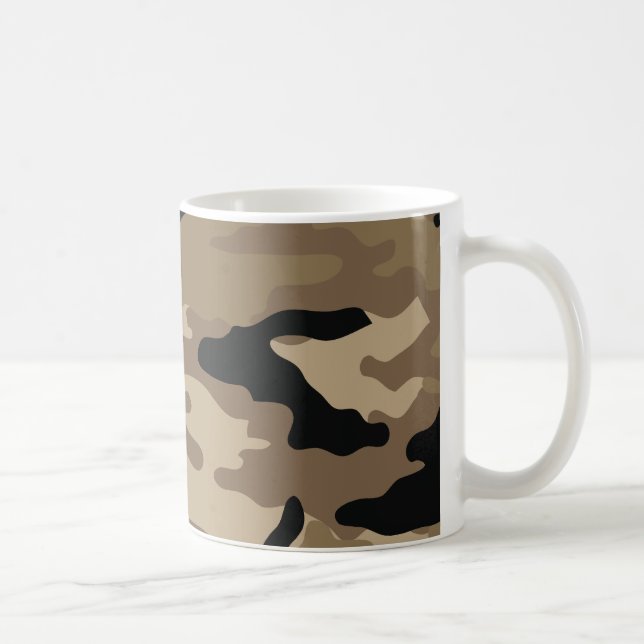 Taza De Café Camuflaje (Derecha)
