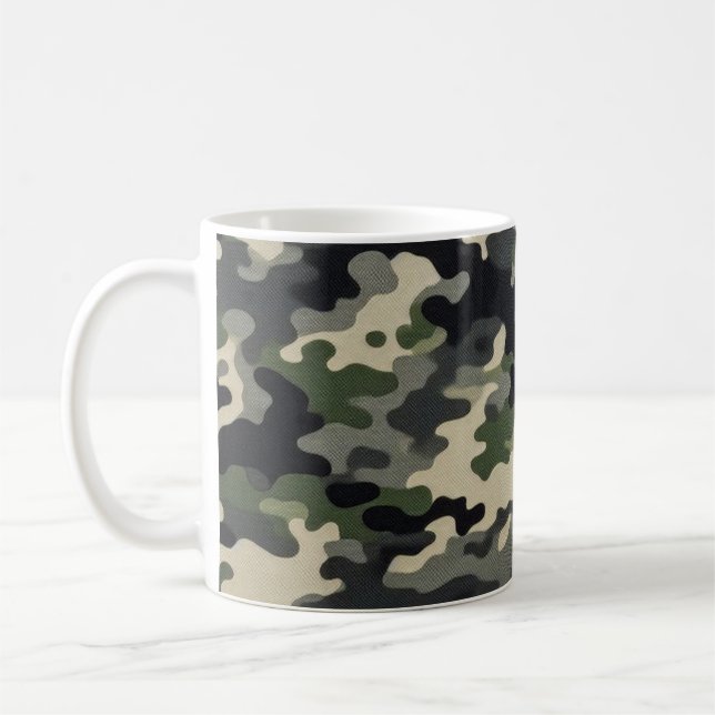Taza De Café Camuflaje (Izquierda)