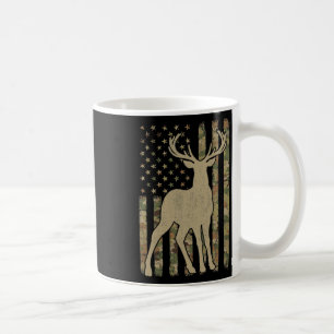 Taza De Café Camuflaje Bandera Estadounidense Caza De Cerdas E