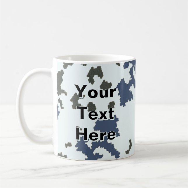 Taza De Café Camuflaje de Invierno (Izquierda)