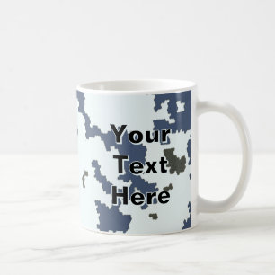 Taza De Café Camuflaje de Invierno