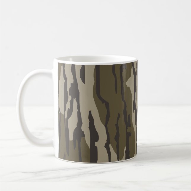 Taza De Café Camuflaje de la vieja escuela de Bottomland Camo (Izquierda)