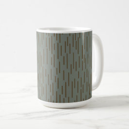 Taza De Café Camuflaje de lluvia Strichtarn patrón de gota de l