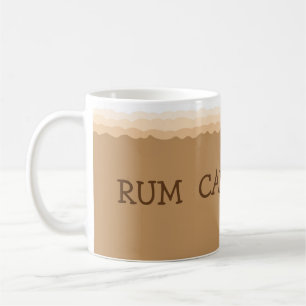 Taza De Café Camuflaje de ron secreto de café