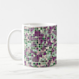 Taza De Café Camuflaje sin estilo. La co de primer plano
