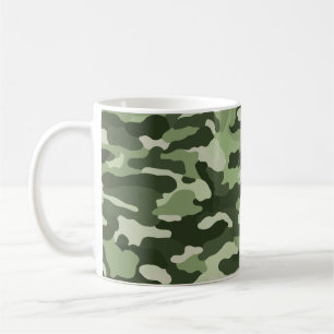 Taza De Café Camuflaje verde