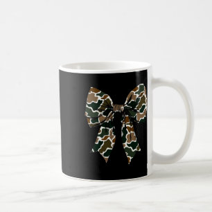 Taza De Café Camuflaje Viejo Camo Bow Camo Coquette Bow Huning