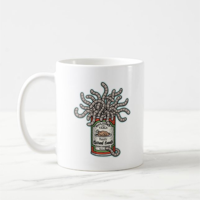 Taza De Café Can-o-Worms (Izquierda)