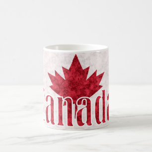 Taza De Café Canadá, bandera
