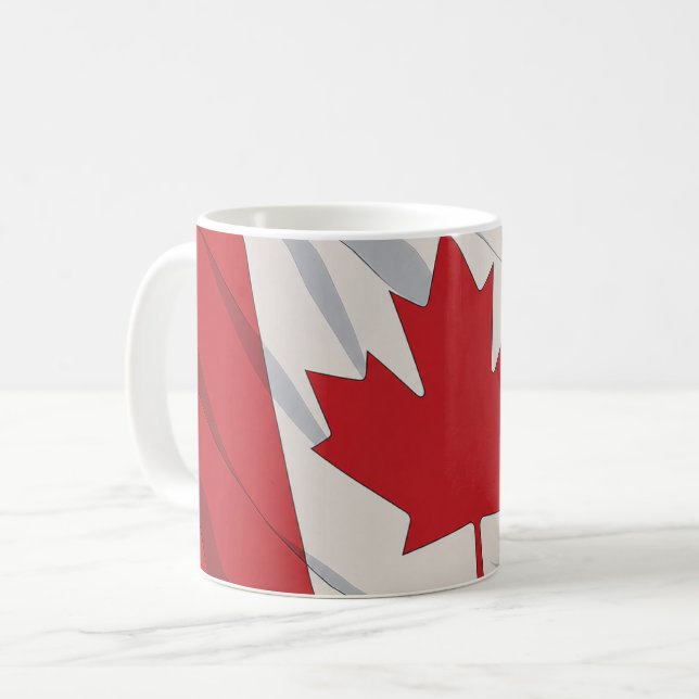 Taza De Café Canada Flag Mug (Anverso izquierdo)
