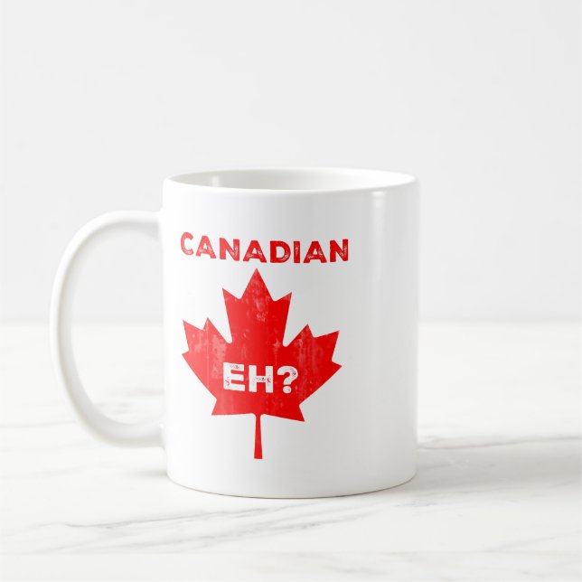 Taza De Café ¿Canadá? Hoja de arce (Izquierda)