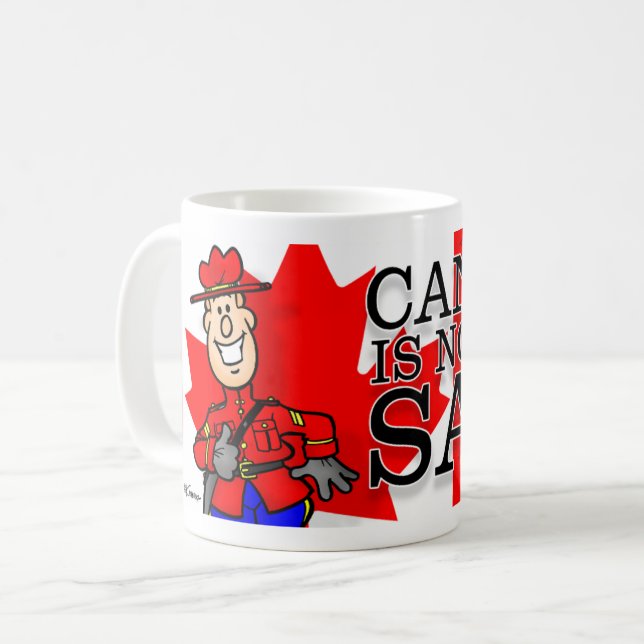Taza De Café Canadá no está a la venta (Anverso izquierdo)