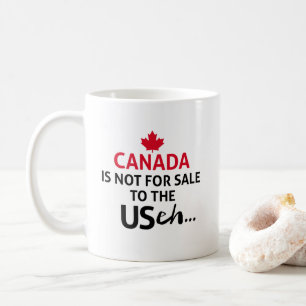Taza De Café CANADÁ no está a la venta a EE.UU. eh Gracioso Oh