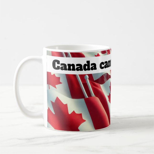 Taza De Café Canadá no puede ser comprado Mug (Izquierda)