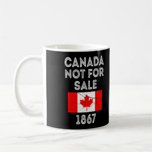 Taza De Café Canadá no se vende - Orgulloso y Patriótico