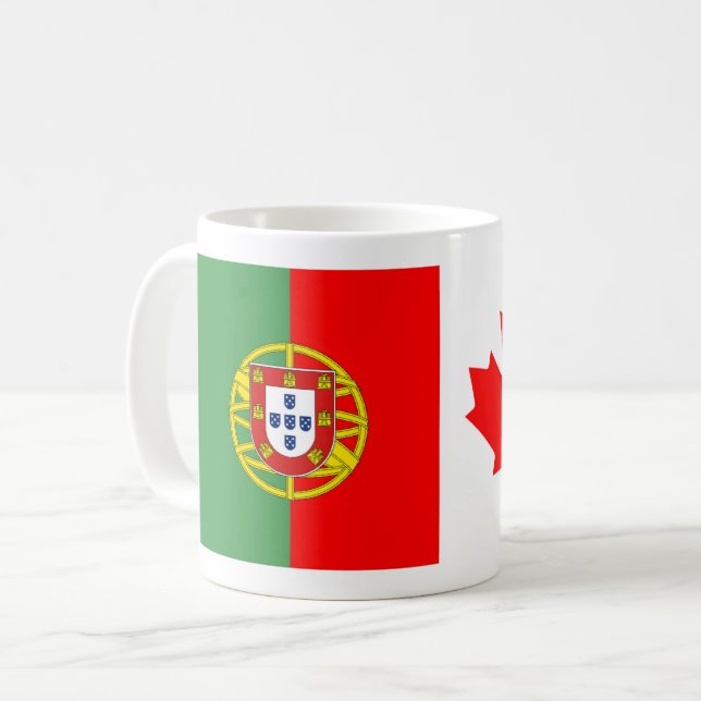 Taza De Café Canadá portugués (Anverso izquierdo)