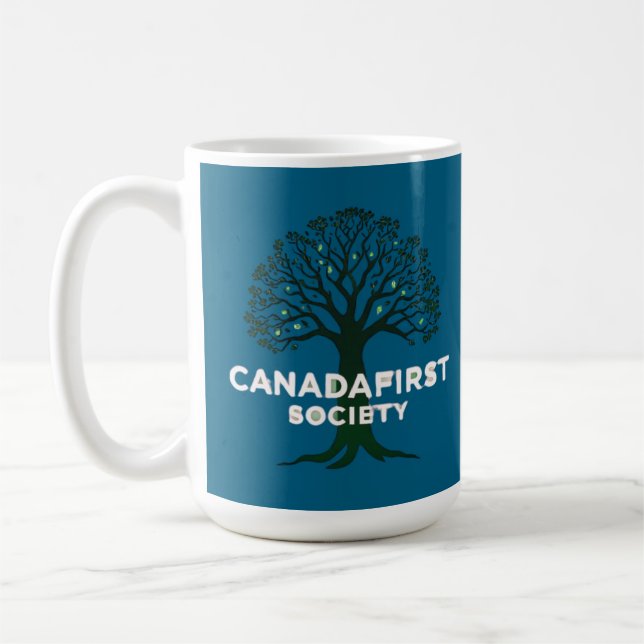 TAZA DE CAFÉ CANADAFIRST SOCIETY (Izquierda)