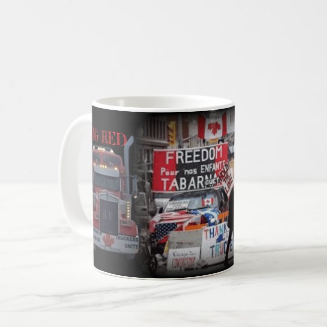 Taza De Café CANADIENSE CONVOY Mug (Anverso izquierdo)