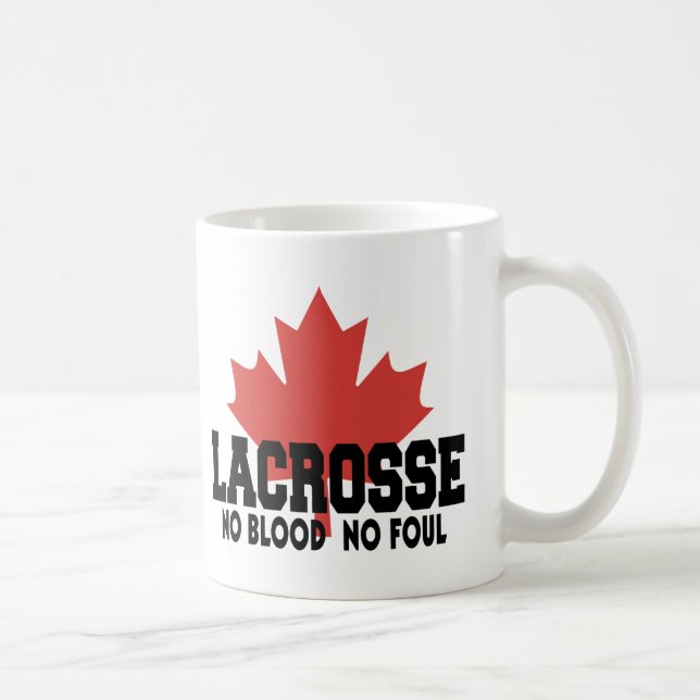 Taza De Café Canadiense de Canadá LaCrosse (Derecha)