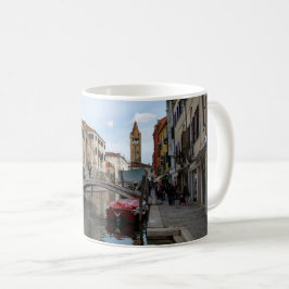 Taza De Café Canal Cannaregio encantador Venecia Italia