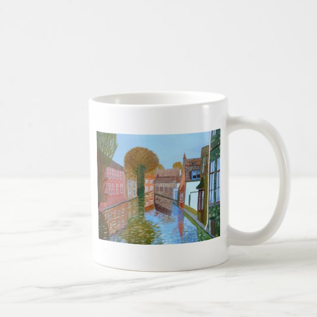 Taza De Café Canal de Brujas (Derecha)
