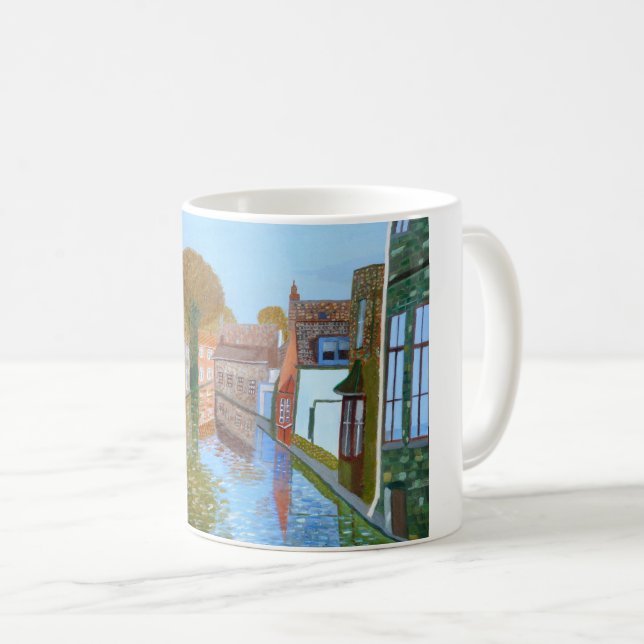 Taza De Café Canal de Brujas (Anverso derecho)