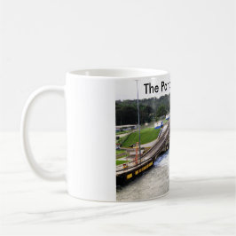 Taza De Café Canal de Panamá, fotografía de alta definición