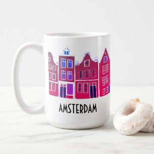 Taza De Café Canal House Row Amsterdam Holland Holanda Viajes