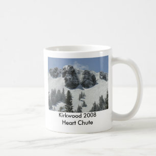 Taza De Café Canal inclinado 2008 del corazón de Kirkwood