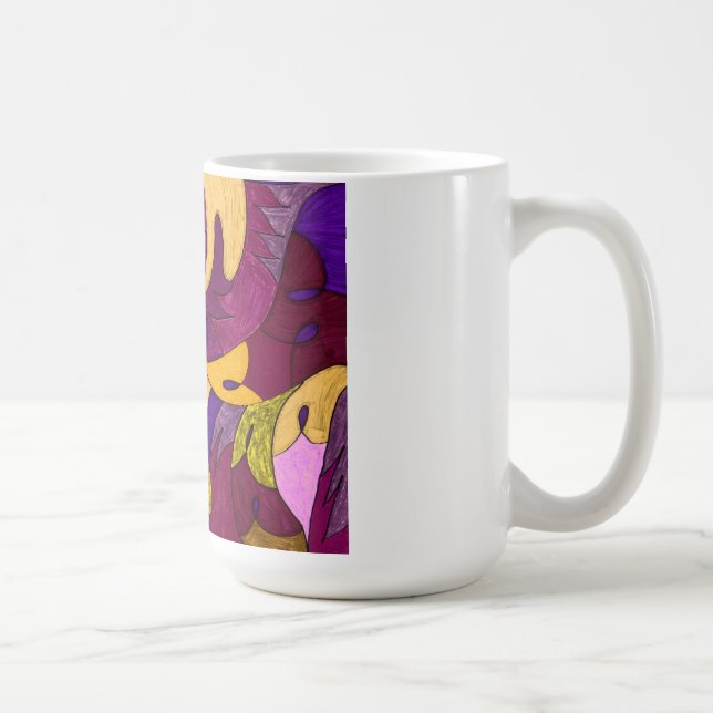 Taza De Café Canal Peach Tropicali (Derecha)