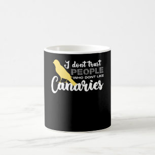 Taza De Café Canary Funny Aves Canarias