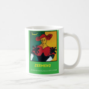 Taza De Café "CanCan Española" por Zermeno (primer)