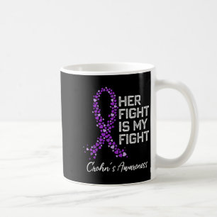 Taza De Café Cáncer De Colón Y Marido De Sensibilización Sobre 