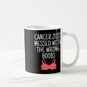 Taza De Café Cáncer De Conciencia Sobre El Cáncer De Mama Enfre