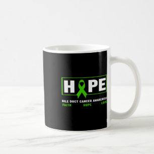 Taza De Café Cáncer de Ducto Bile - Esperanza Concienciación so