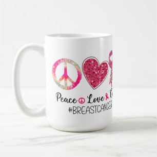TAZA DE CAFÉ CÁNCER DE MAMA CURE CURE