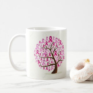 Taza De Café Cáncer de mama Mug superviviente