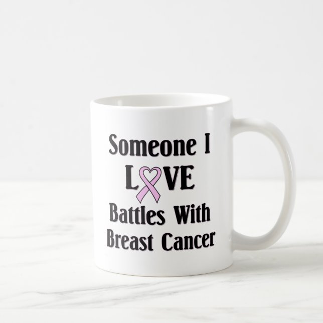 Taza De Café Cáncer de pecho (Derecha)
