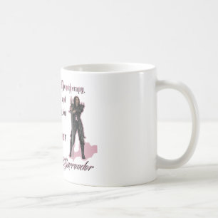 Taza De Café Cáncer de pecho - nunca me entregaré