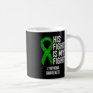 Taza De Café Cáncer de sangre Su Lucha Es Mi Linfoma De Lucha A