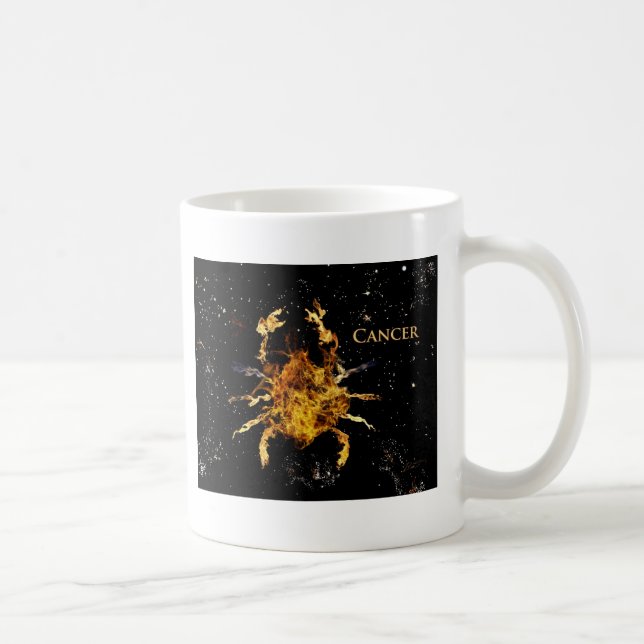 Taza De Café Cáncer el cangrejo (Derecha)